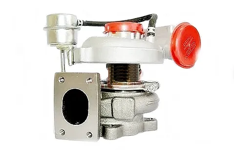 Турбокомпрессор HOLSET HE211W (4 отв.крепл.) 2843703 (2843702, 3767998, 3777895) - ISF3,8 {ПАЗ-3204}