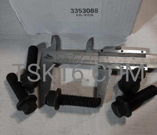 Болт М12*1,75*35 картера маховика (возд.компр.) 3353088 (3901408, 3910540, 3920447) - С,L,ISL (Ориг)