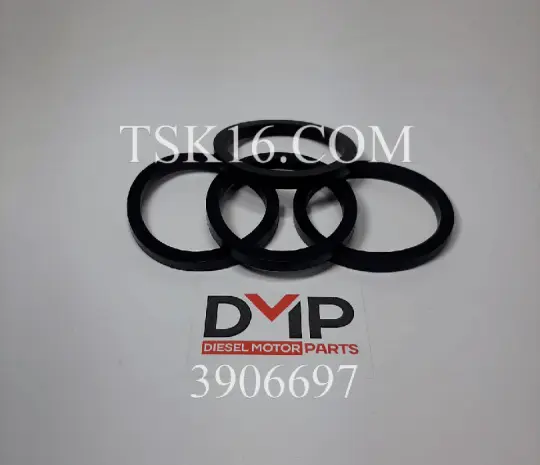 Кольцо уплотнительное водяного патрубка 3906697 (3901467) - 6ISBe, 4/6BT (Аналог)