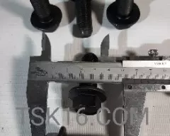 Болт М14*1,5 (L=35mm) шкива-демпфера коленвала 3906733 - QSC (Ориг)